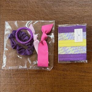 Emi Jay Hair Accessories Set - Purple, Pink, Yellow